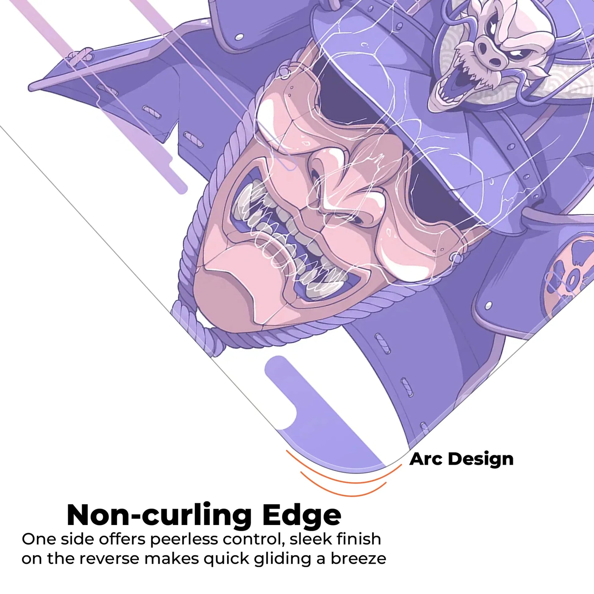 Cyber Oni - Peach - E-XL Mousepad image 4