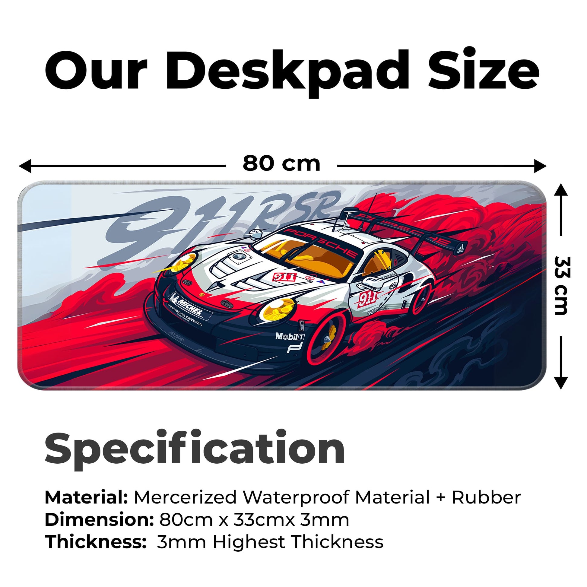 Porshe 911 - E-XL Mousepad image 1