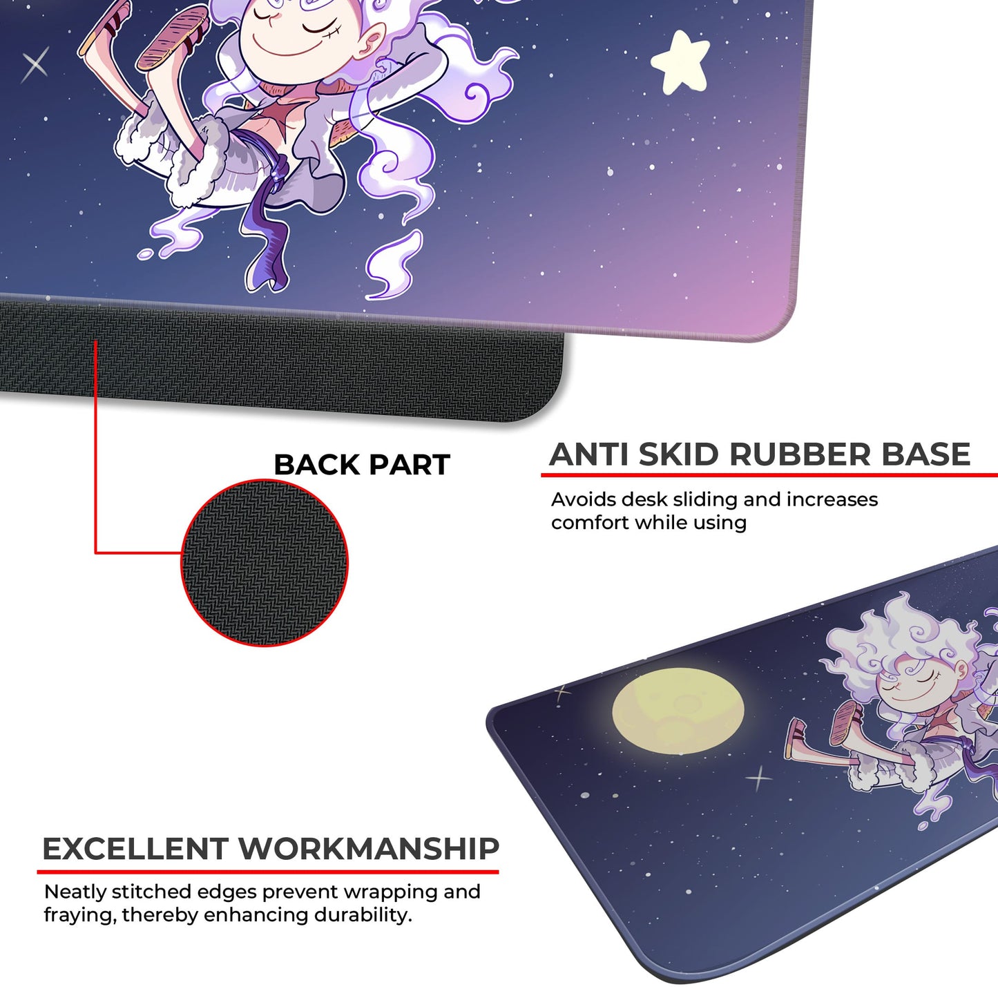 Kid Luffy - E-XL Mousepad image 2