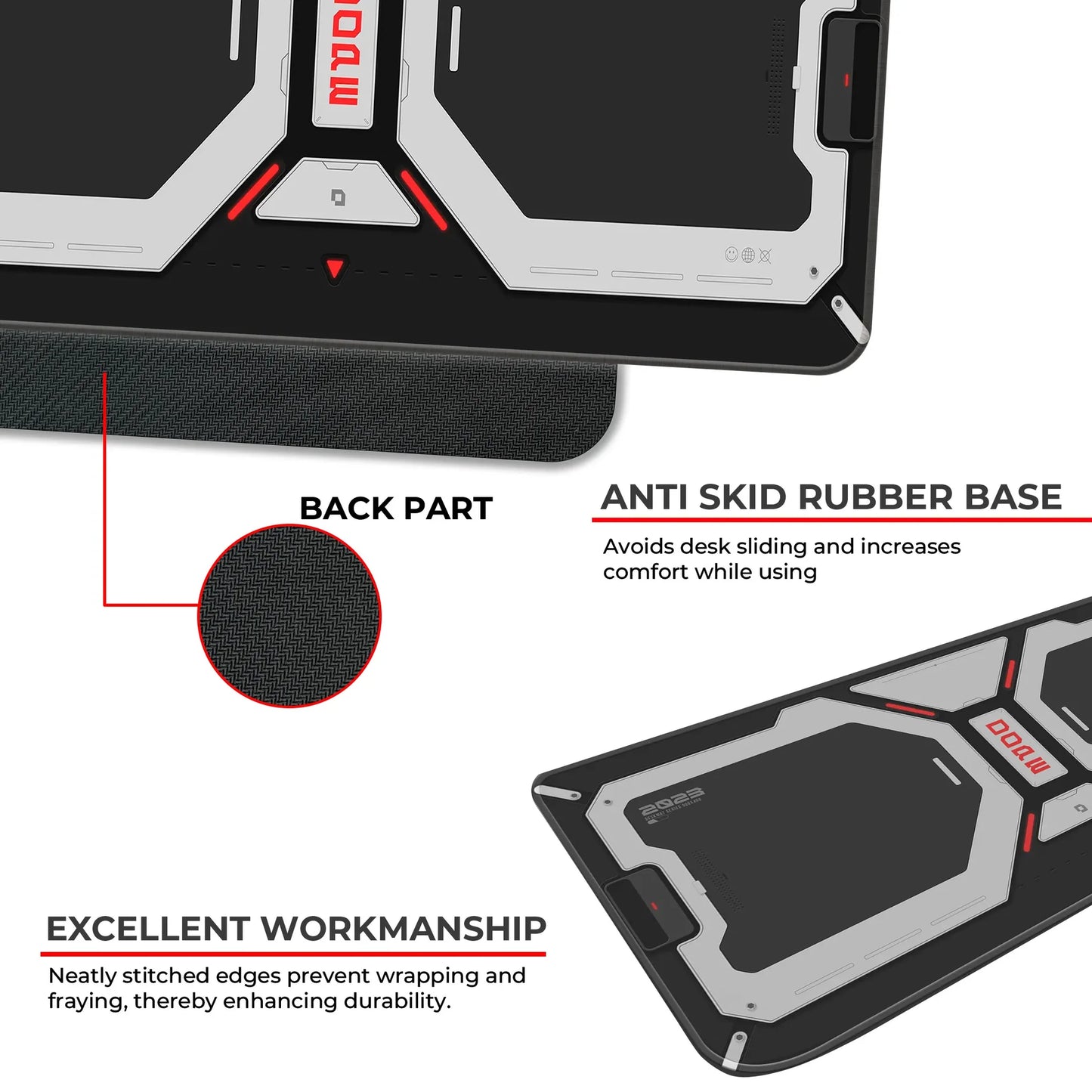 Dope Pattern - Black - E-XL Mousepad image 2