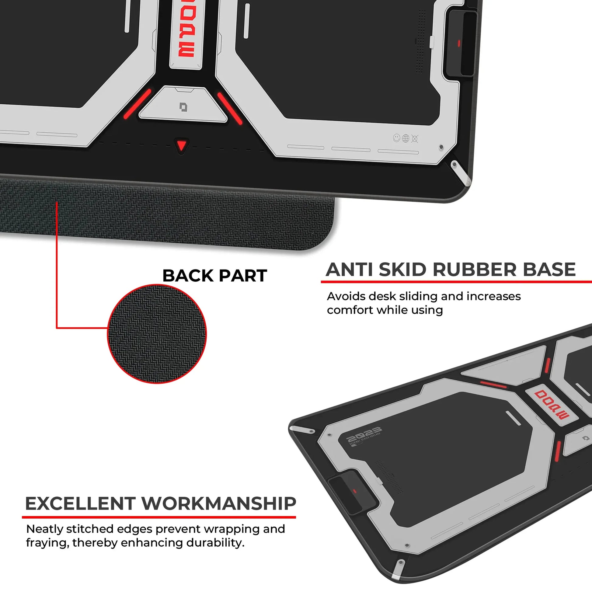 Dope Pattern - Black - E-XL Mousepad image 2