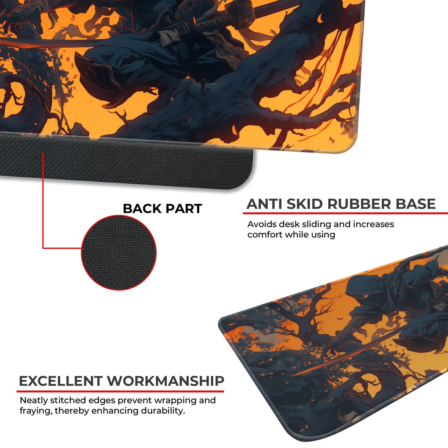 Ninja Abstract - E-XL Mousepad image 2