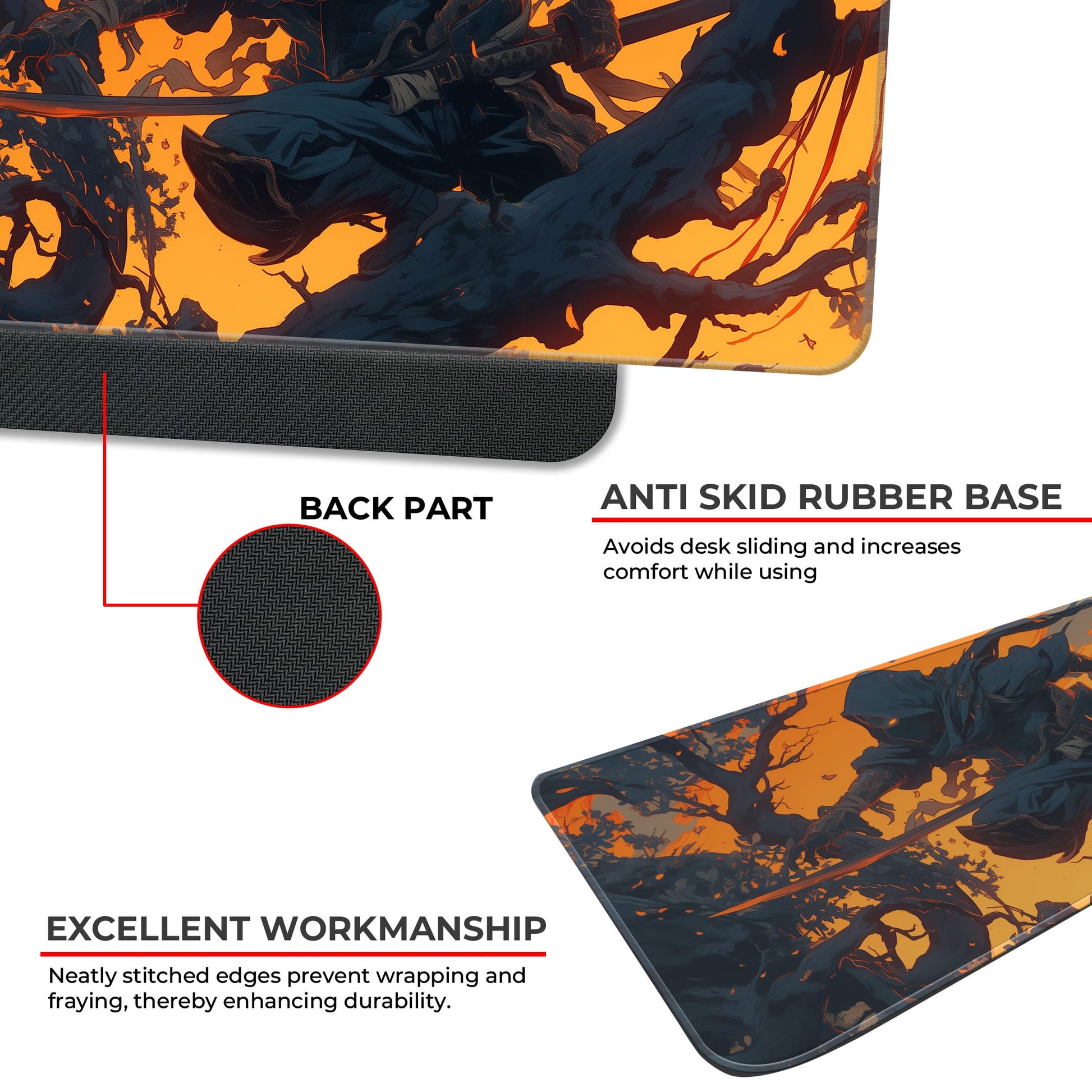 Ninja Abstract - E-XL Mousepad image 2