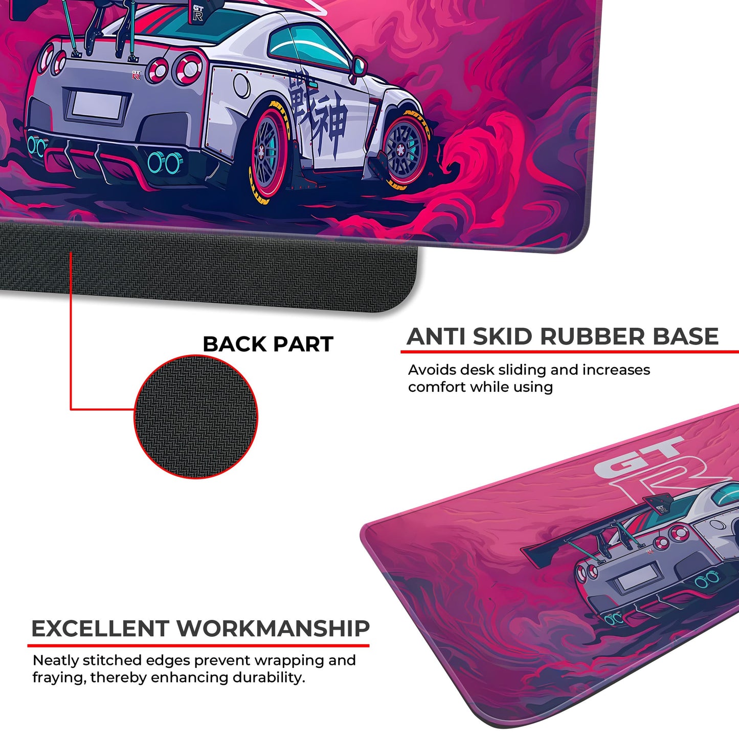 Nissan GTR - E-XL Mousepad image 2