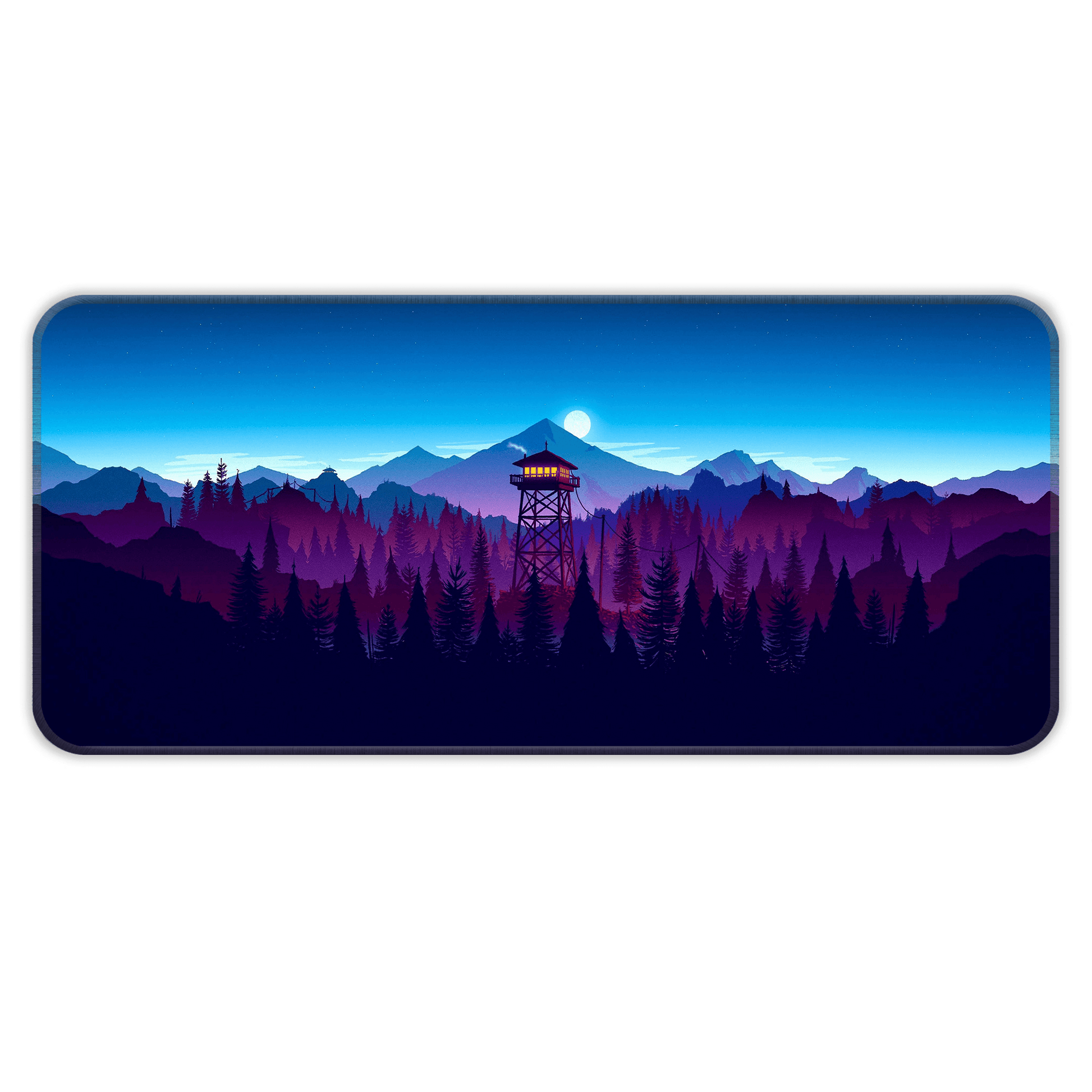 Mountains Abstract - E-XL Mousepad image 0