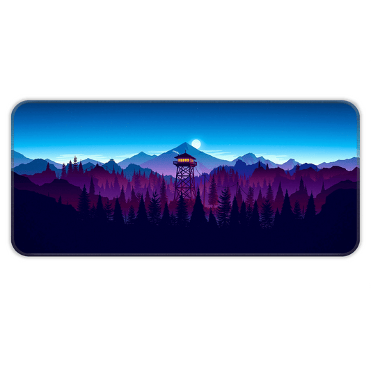Mountains Abstract - E-XL Mousepad image 0