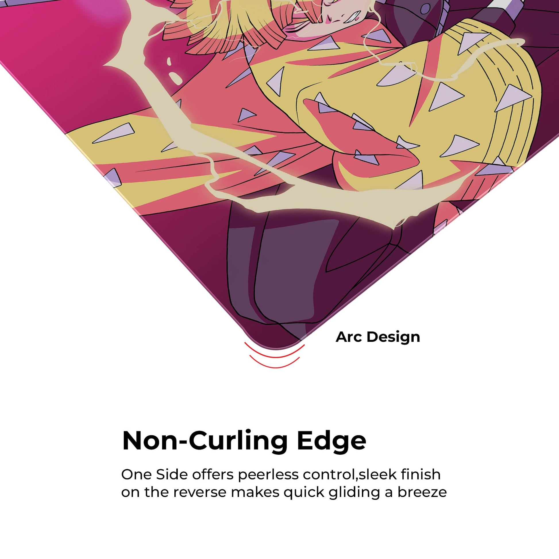 Zenitsu Agatsuma - S Size Mousepad image 4