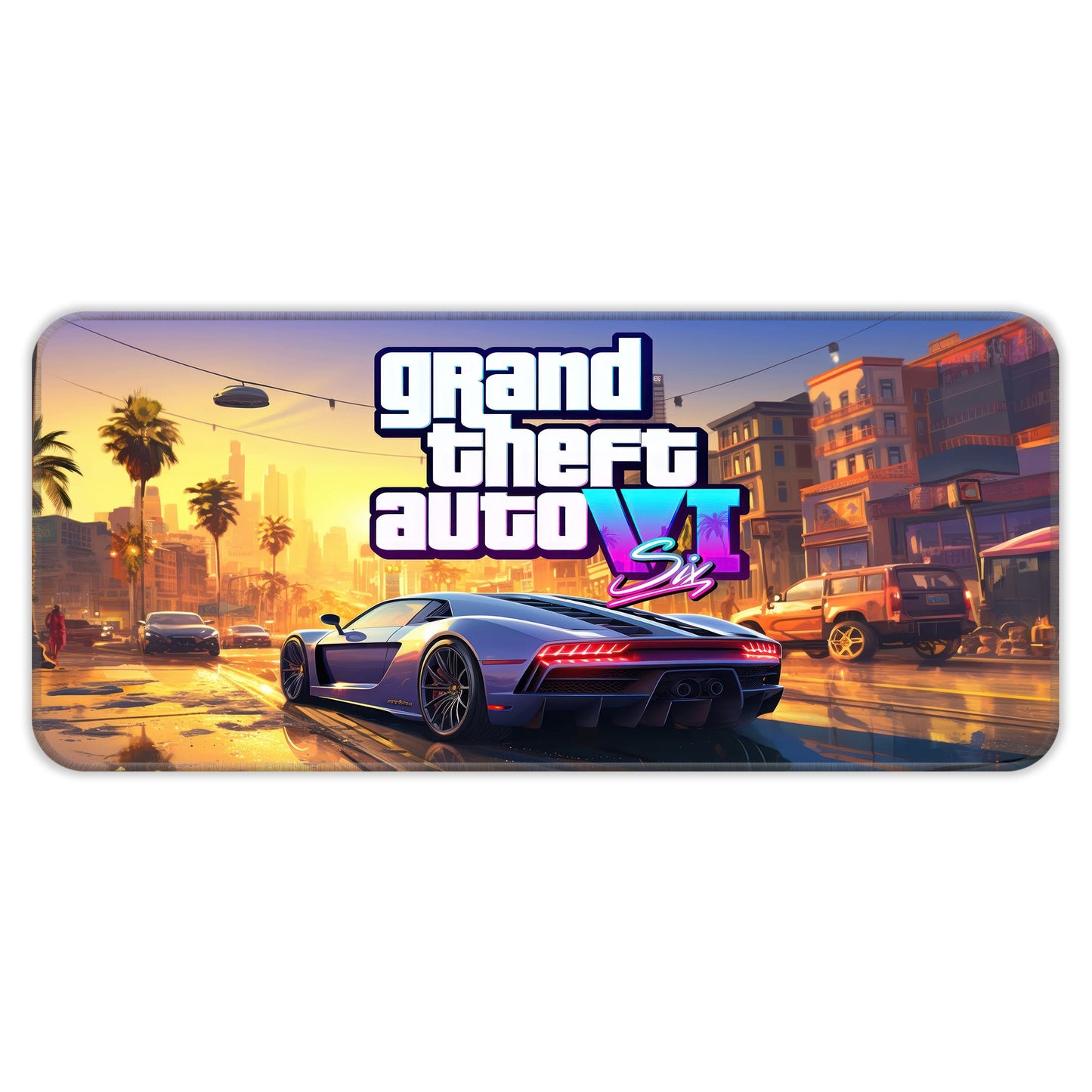 GTA VI - I - E-XL Mousepad image 0