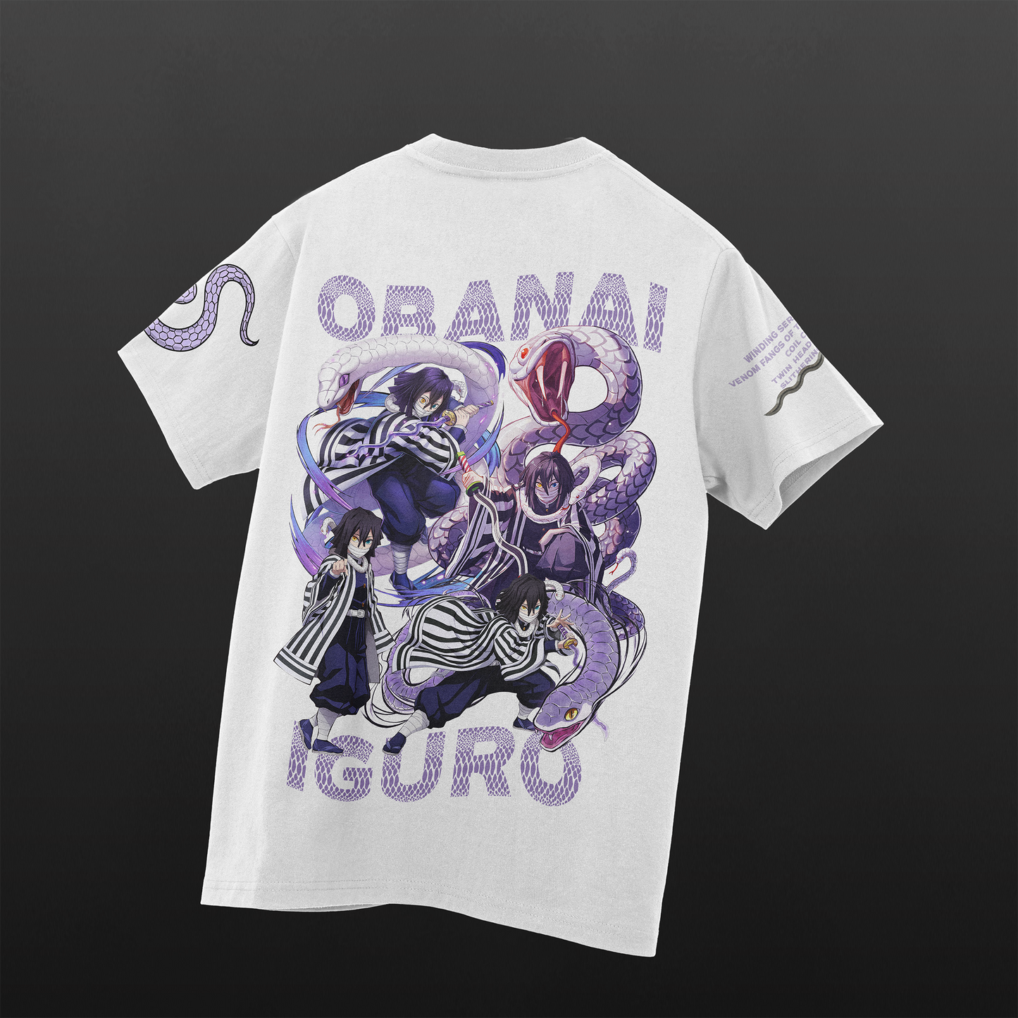 Serpant Hashira - Obanai Iguro / Oversized T-Shirt