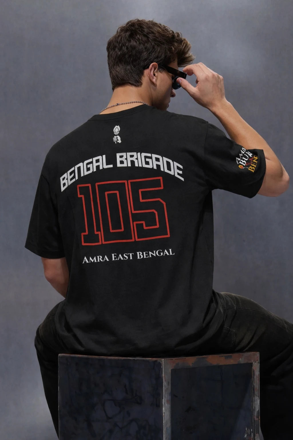 Bengal Brigade "105, East Bengal" / Oversized T-Shirt