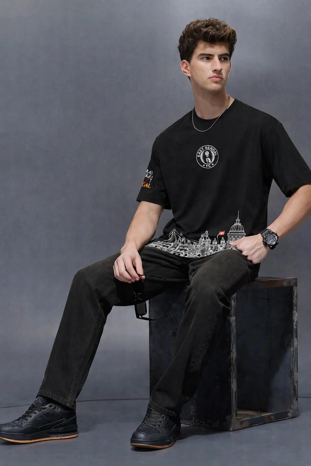 Bengal Brigade "105, East Bengal" / Oversized T-Shirt
