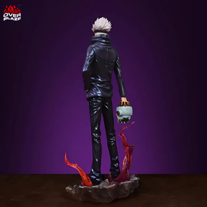 Satoru Gojo Statue — Jujutsu Kaisen Collectible Figure (Interchangeable Heads)