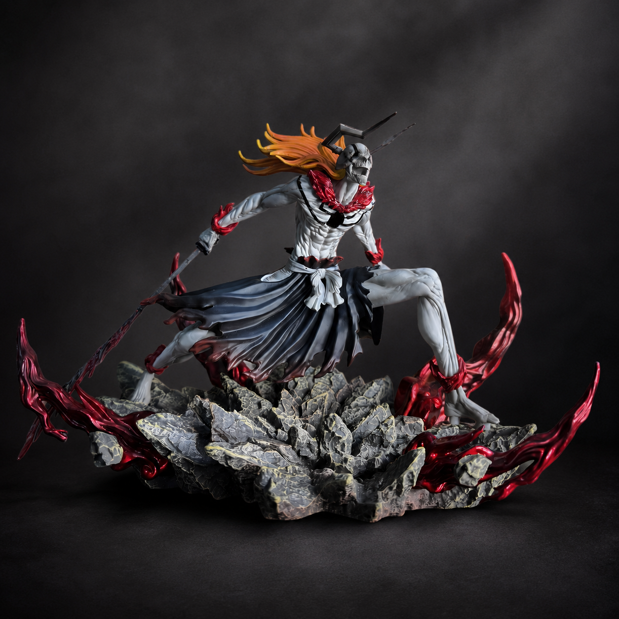 Ichigo Kurosaki Vasto Lorde Hollow Statue — Bleach Collectible Figure