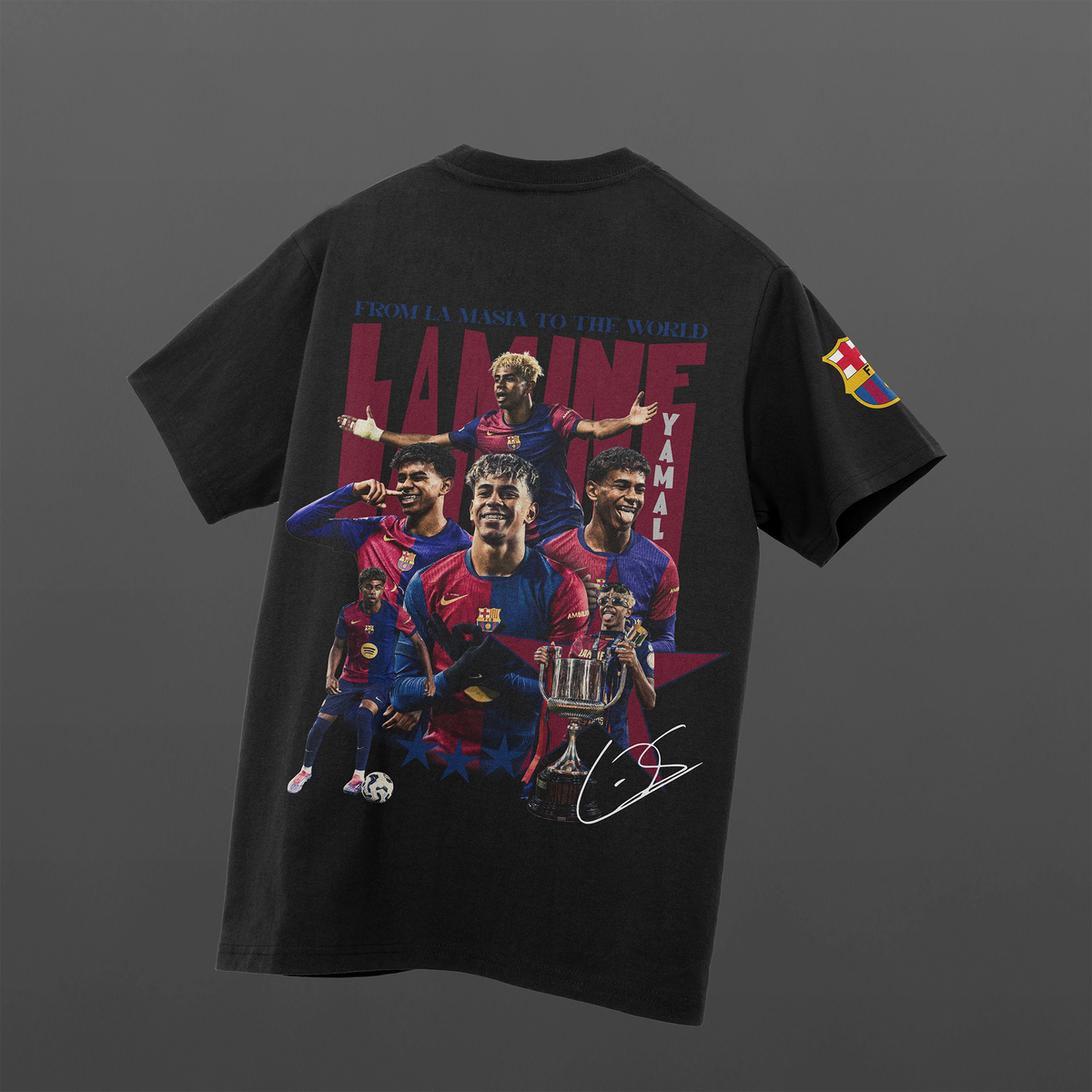 Lamine Yamal : Crown the Future / Oversized T-shirt