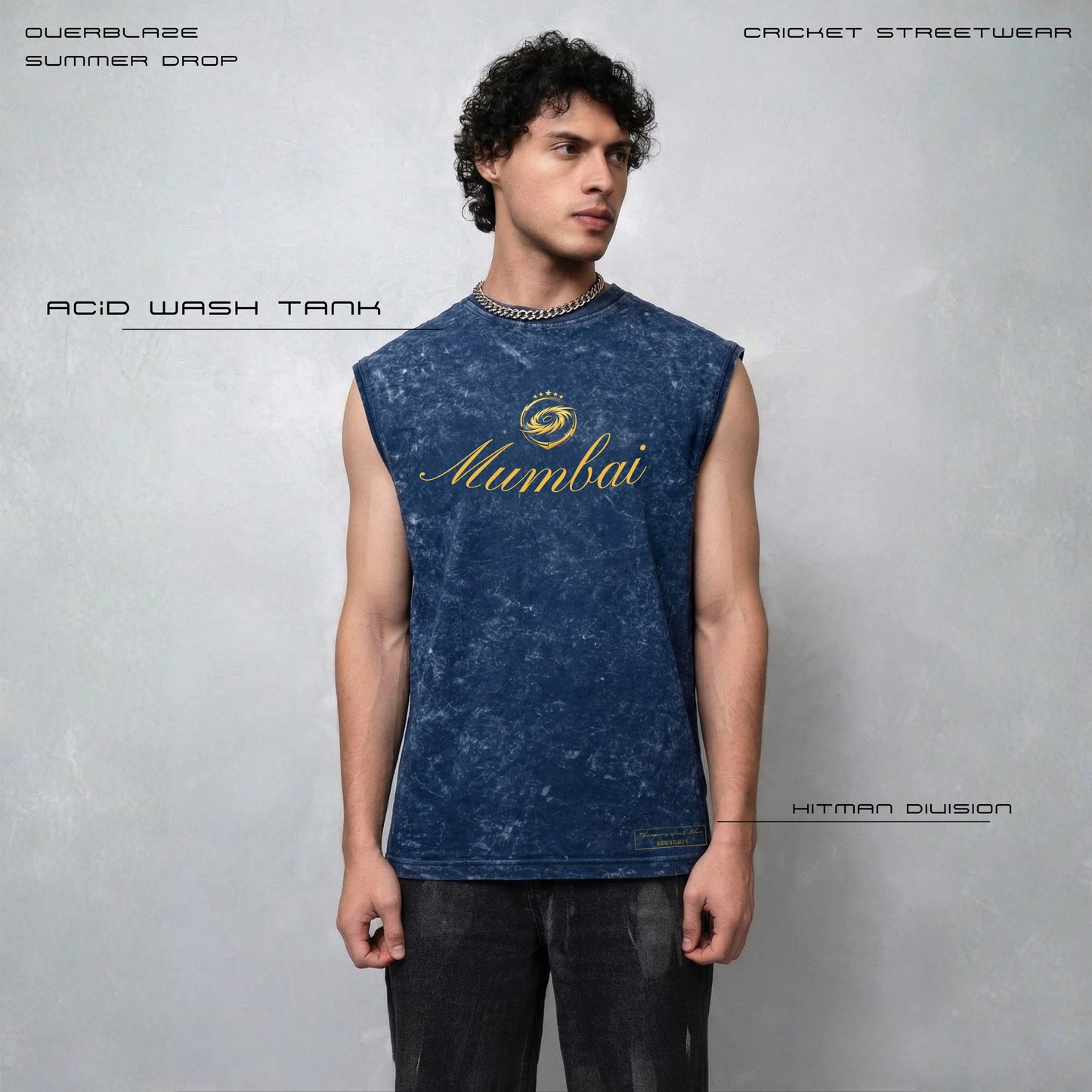 Mumbai Acid Wash Tank / Cricket Carnage Series