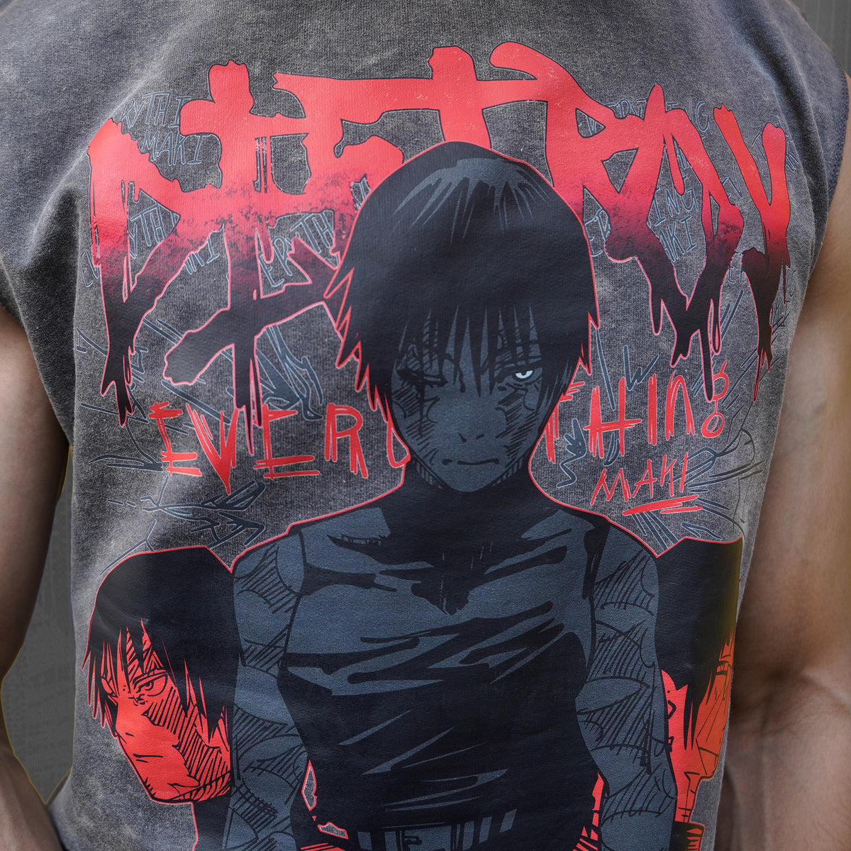 Maki Zenin/Grey Acid Wash Tank
