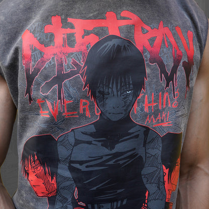 Maki Zenin/Grey Acid Wash Tank