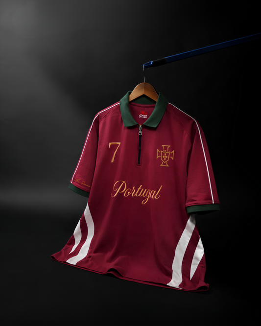 Portugal Zipper Polo