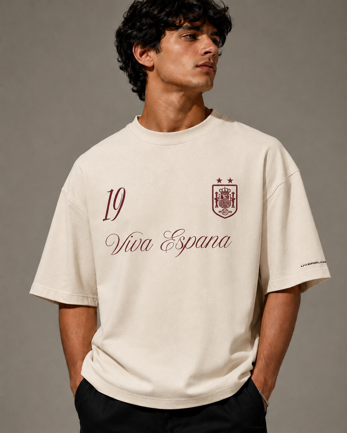 España Heritage '19' Oversized Streetwear Tee