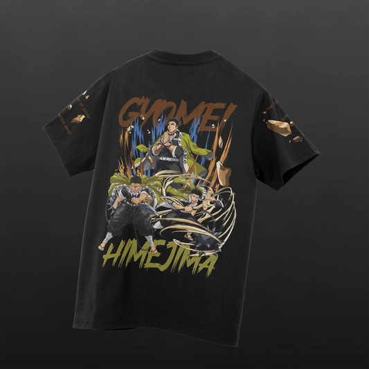 Stone Hashira - Gyomei Himejima oversized t-shirt – view 2 – OverBlaze