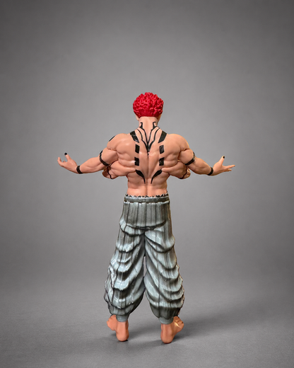 Ryōmen Sukuna True Form Statue — Jujutsu Kaisen Collectible Figure