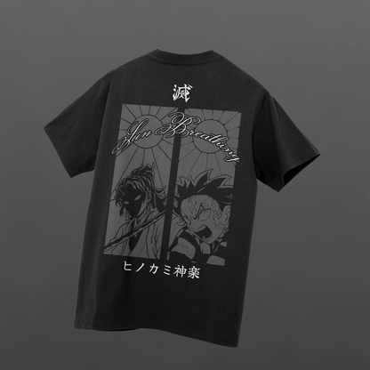 Tanjiro Sun Breathing oversized t-shirt – view 2 – OverBlaze