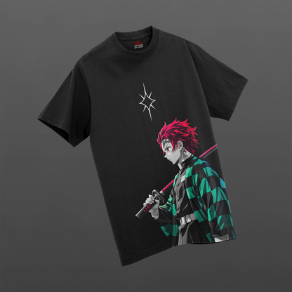 Tanjiro Sun Breathing oversized t-shirt – OverBlaze