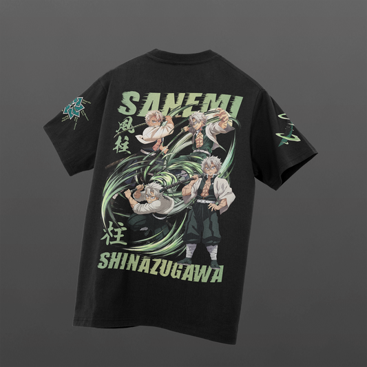 Wind Hashira oversized t-shirt – view 2 – OverBlaze