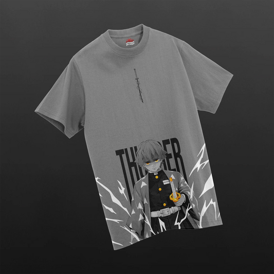 Zenitsu Thunder Breathing / Oversized T-Shirt