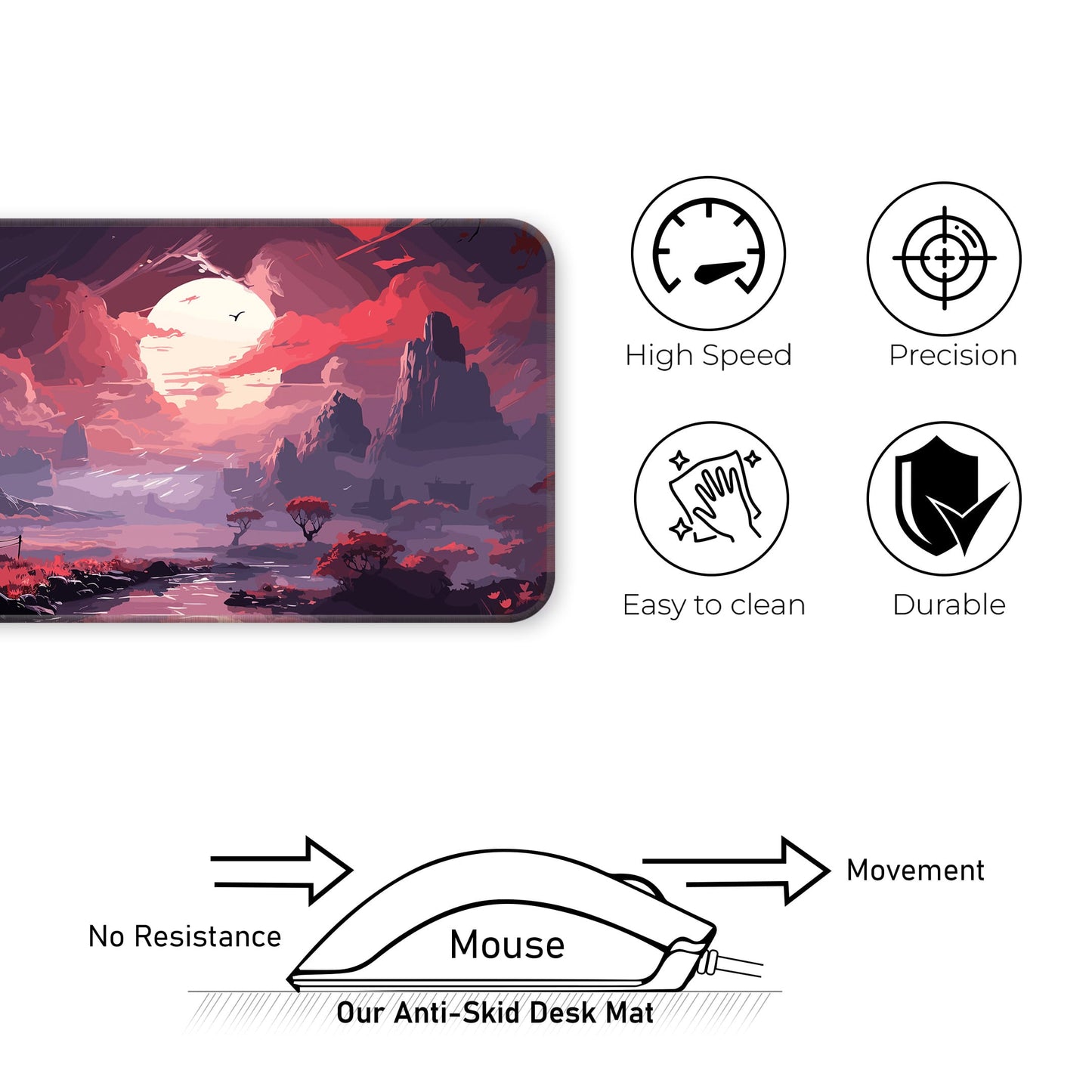 Cowboy Aesthetic - E-XL Mousepad image 3