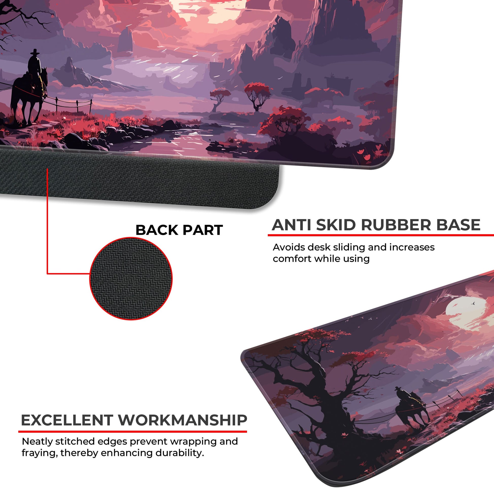 Cowboy Aesthetic - E-XL Mousepad image 2