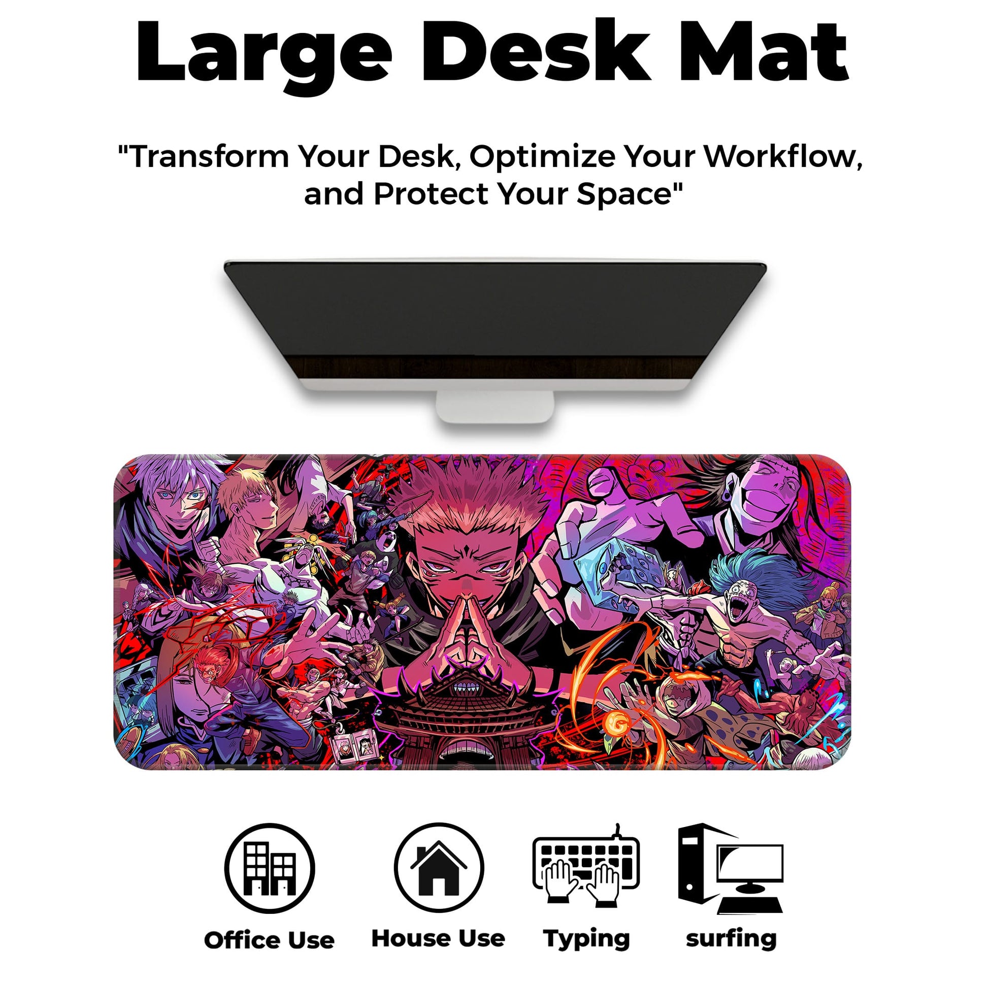 Jujutsu Kaisen - E-XL Mousepad image 5
