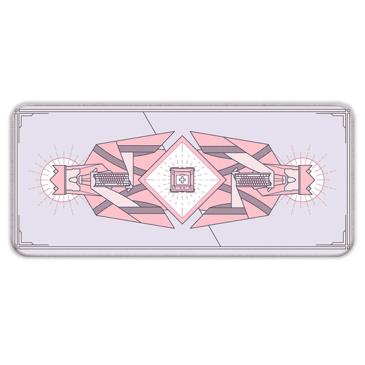 Minimal Keycap - Lavender - E-XL Mousepad image 0