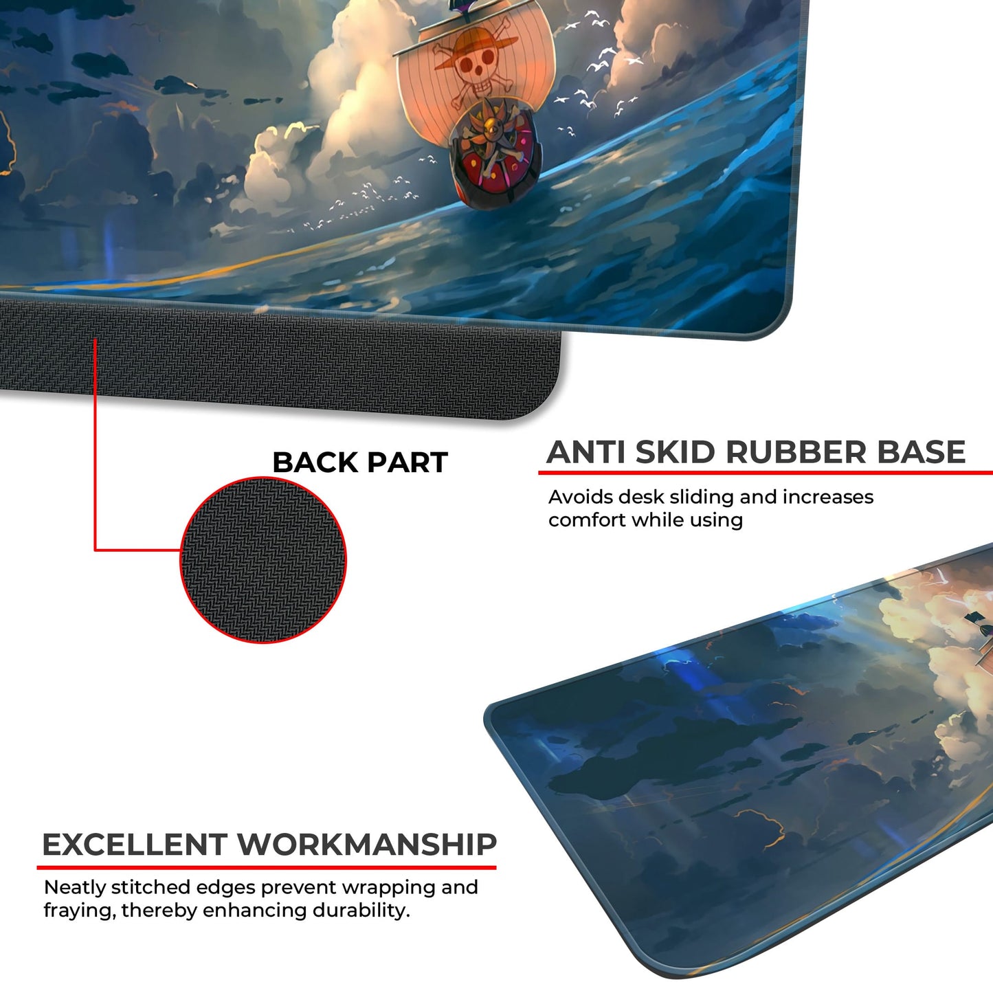 A Thousand Sunny - E-XL Mousepad image 2