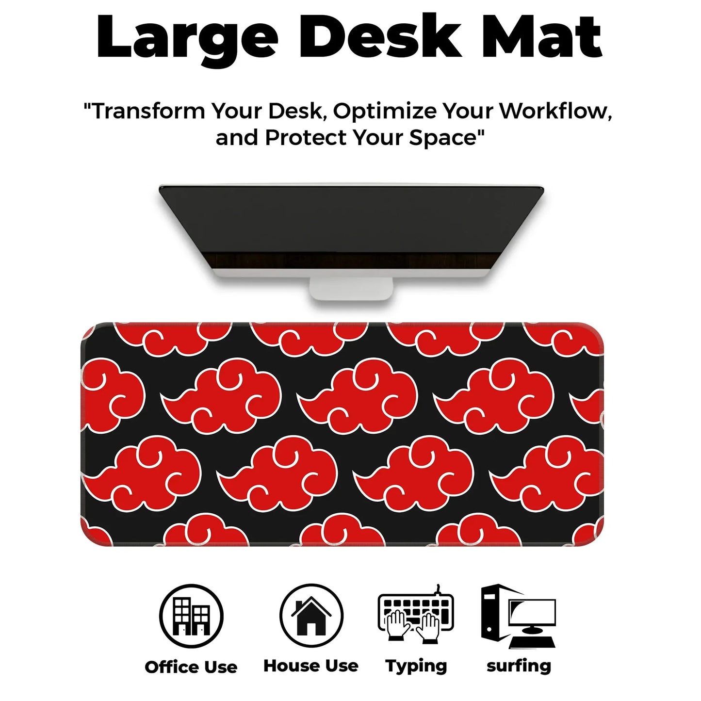 Naruto - Akatsuki Cryst - E-XL Mousepad image 5