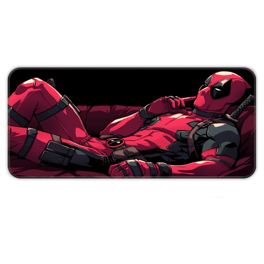 Chilling Deadpool - E-XL Mousepad image 0