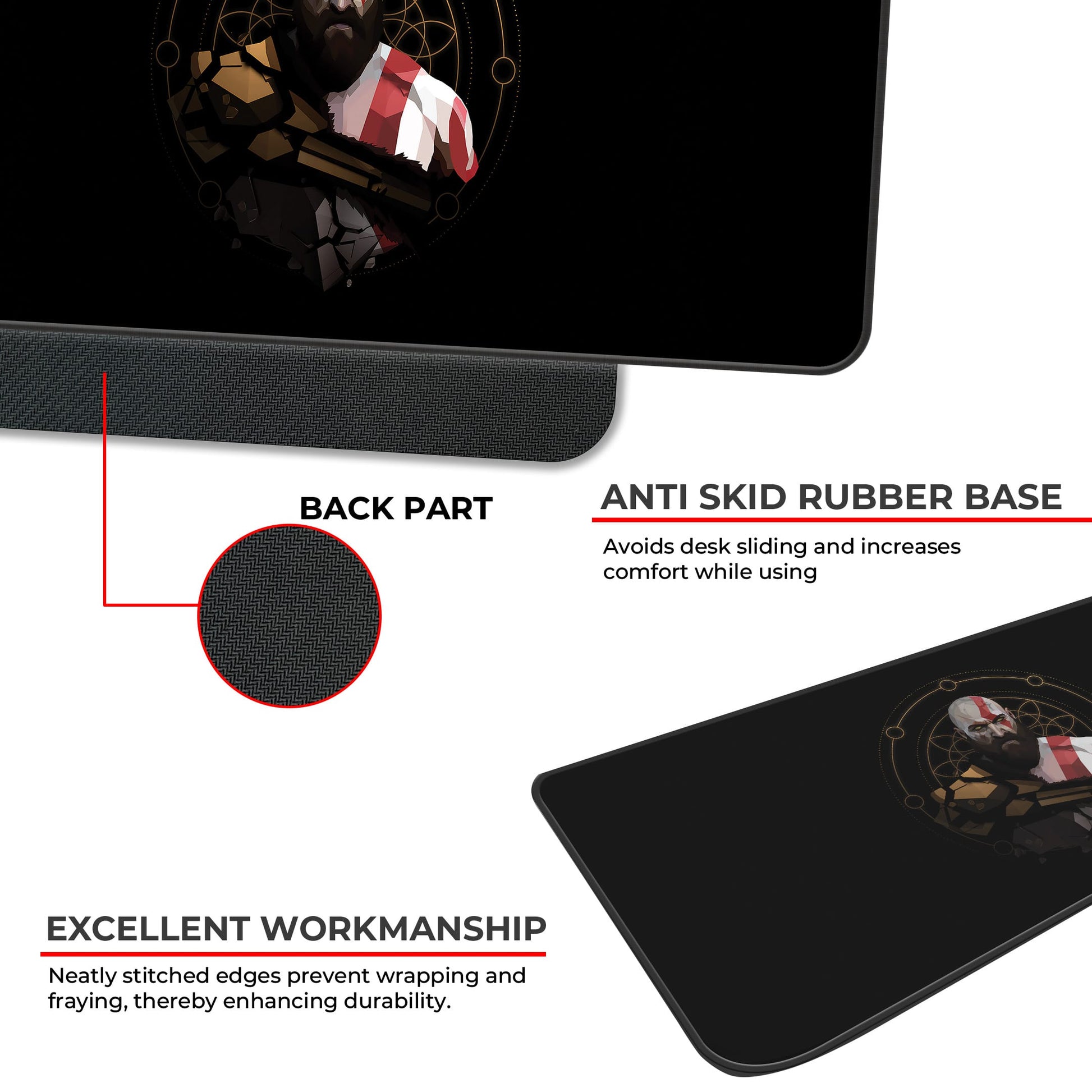 Kratos Abstract - E-XL Mousepad image 2