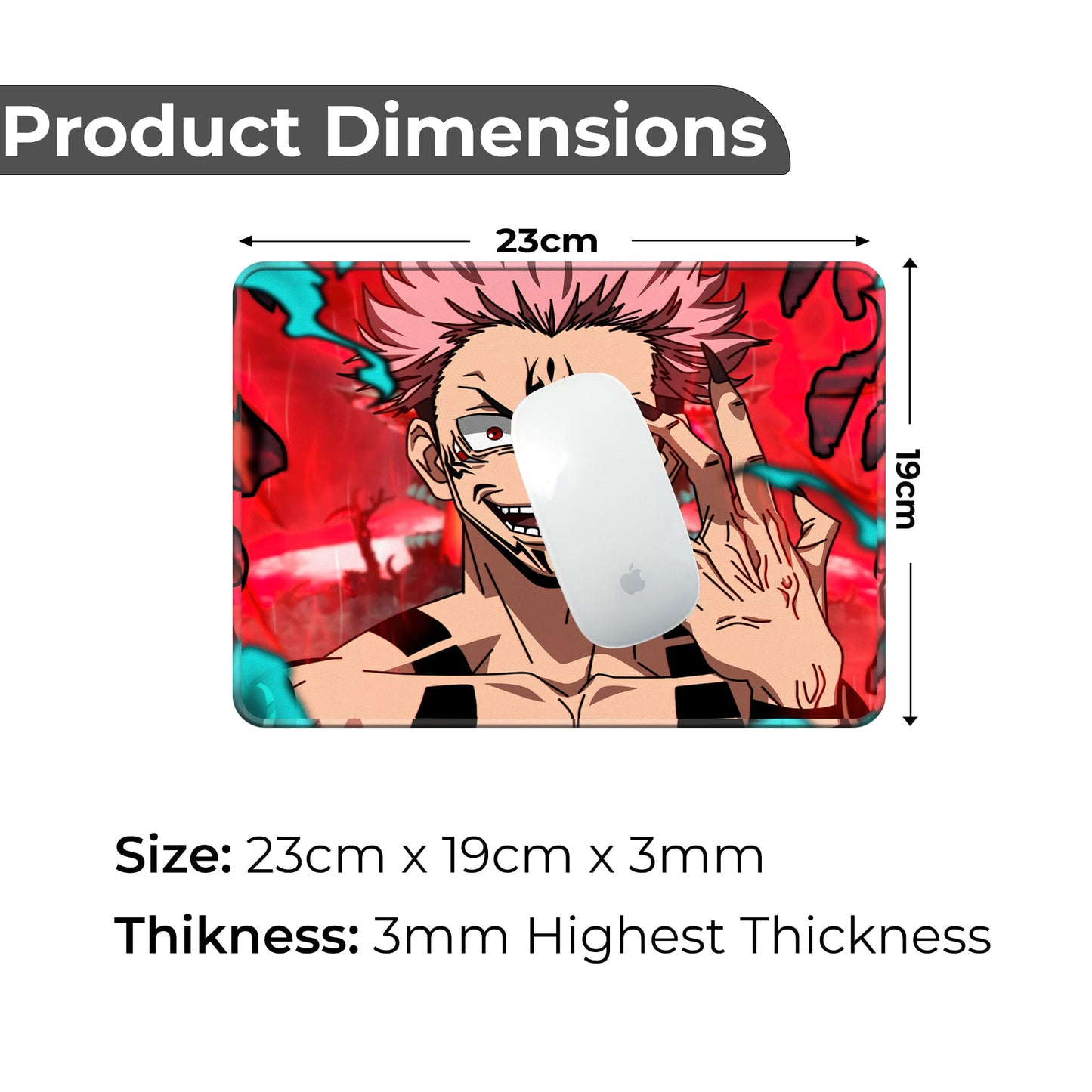 Sukuna Ryomen - S Size Mousepad image 1