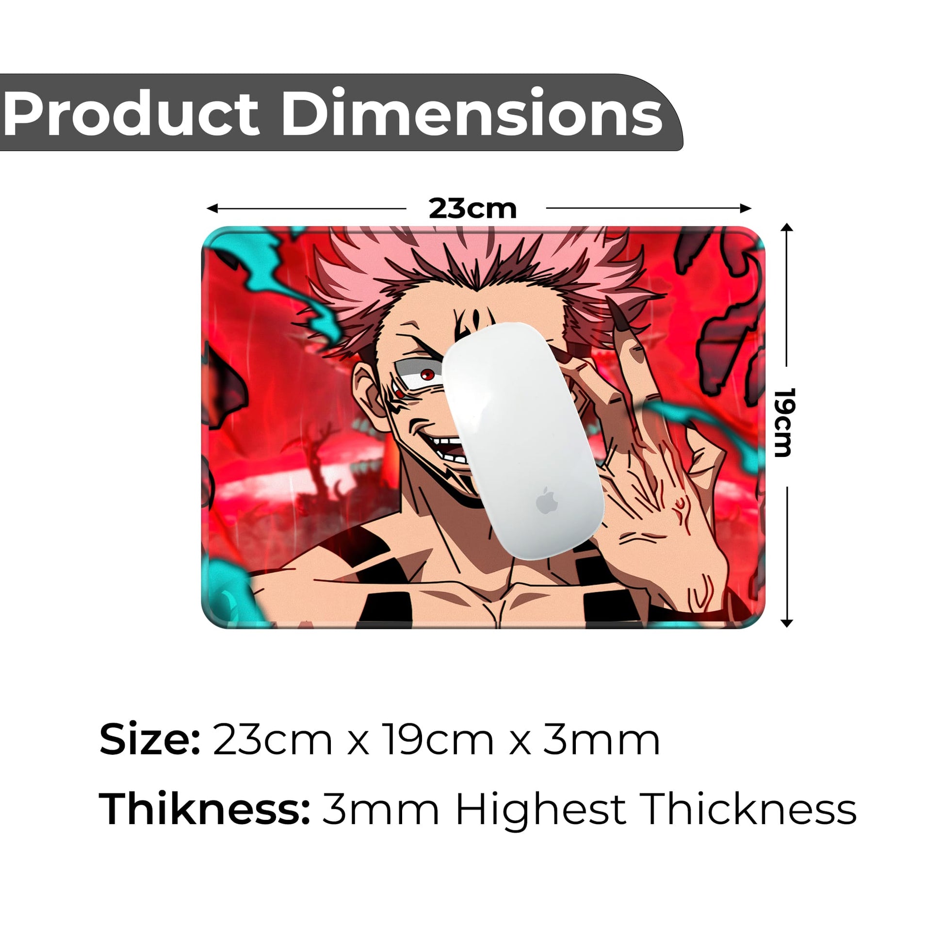 Sukuna Ryomen - S Size Mousepad image 1