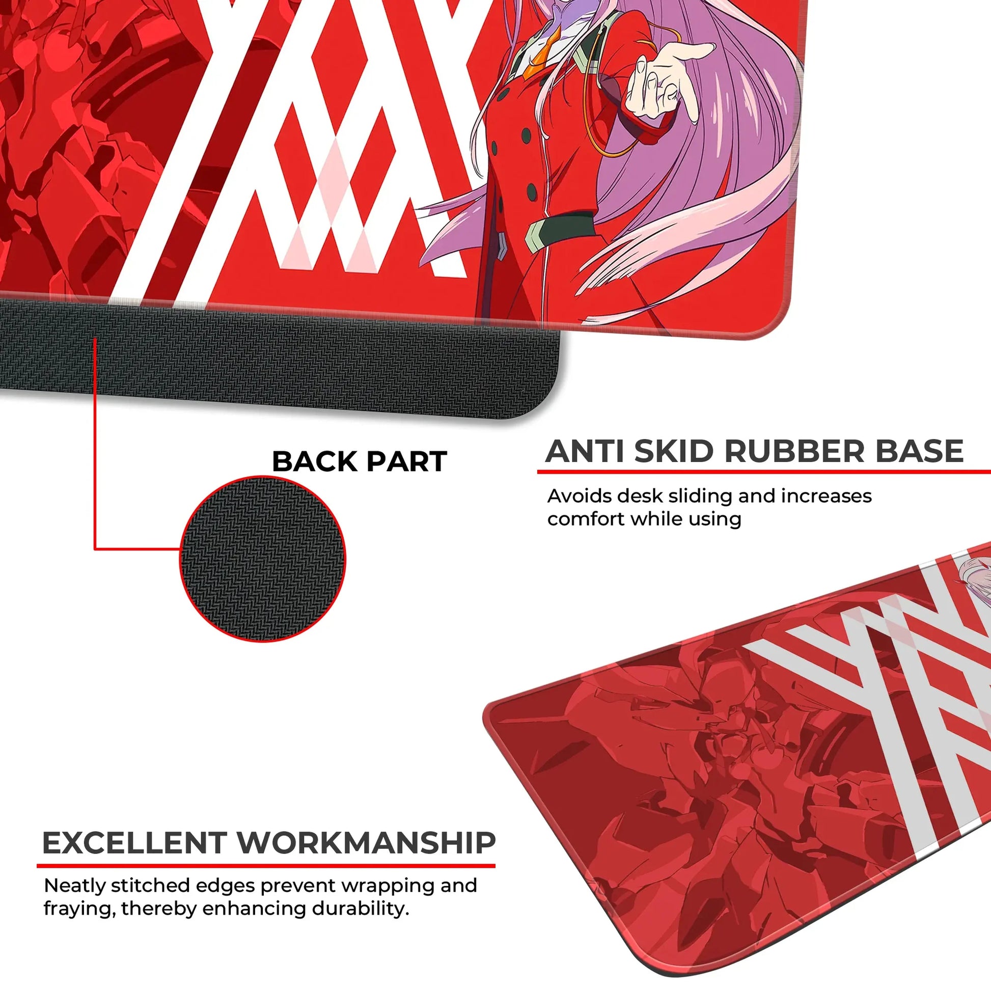 Zero Two - E-XL Mousepad image 2