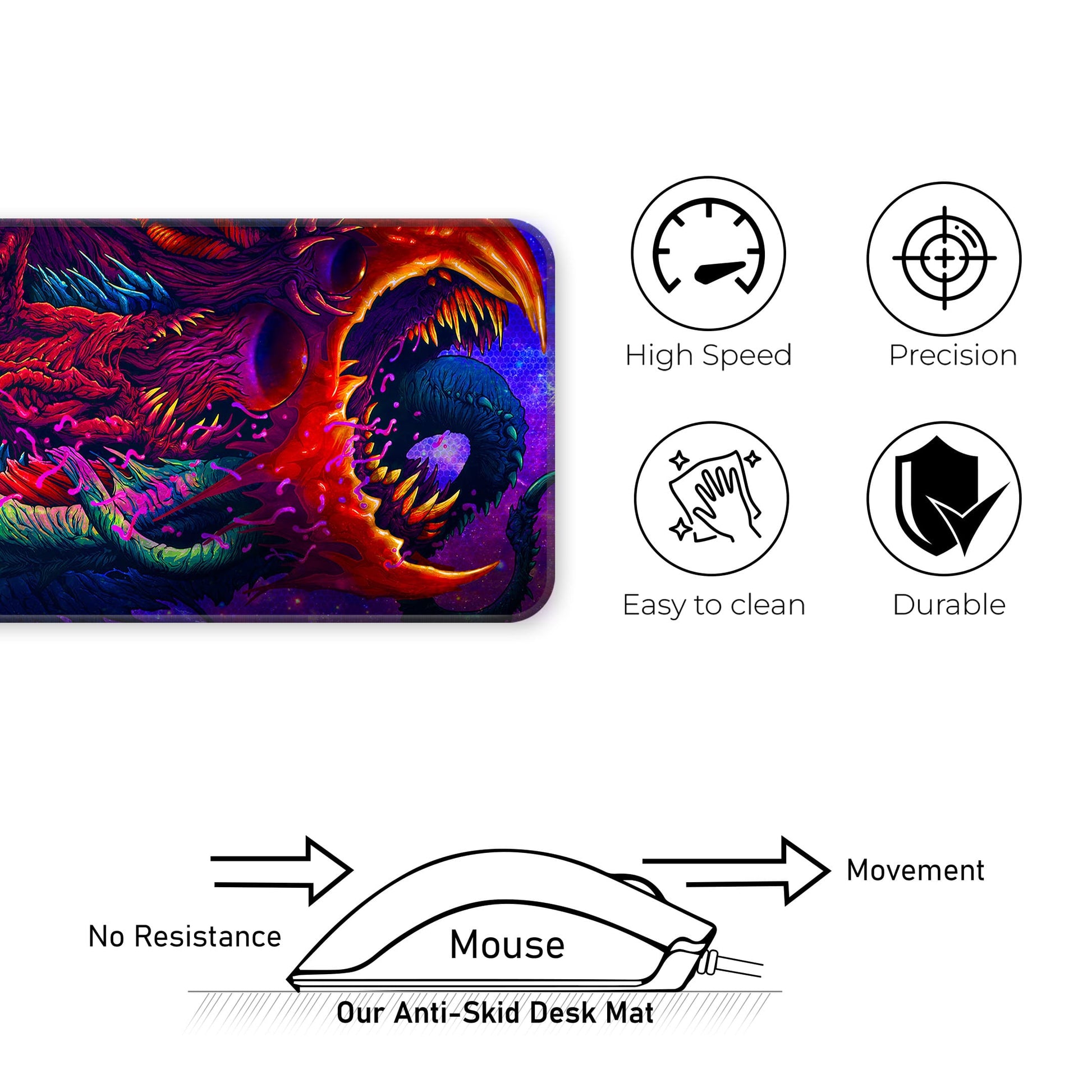 Hyperbeast - III - E-XL Mousepad image 3