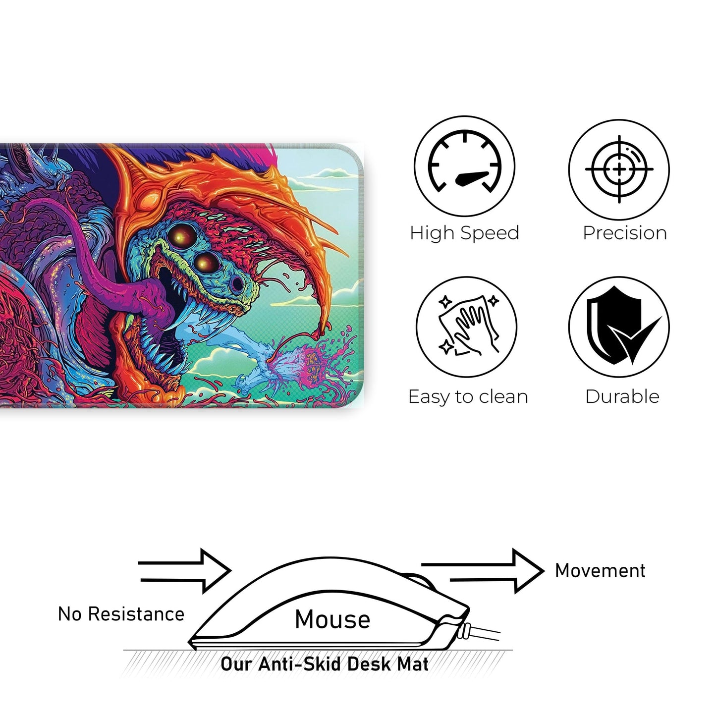 Hyperbeast - I -  E-XL Mousepad image 3