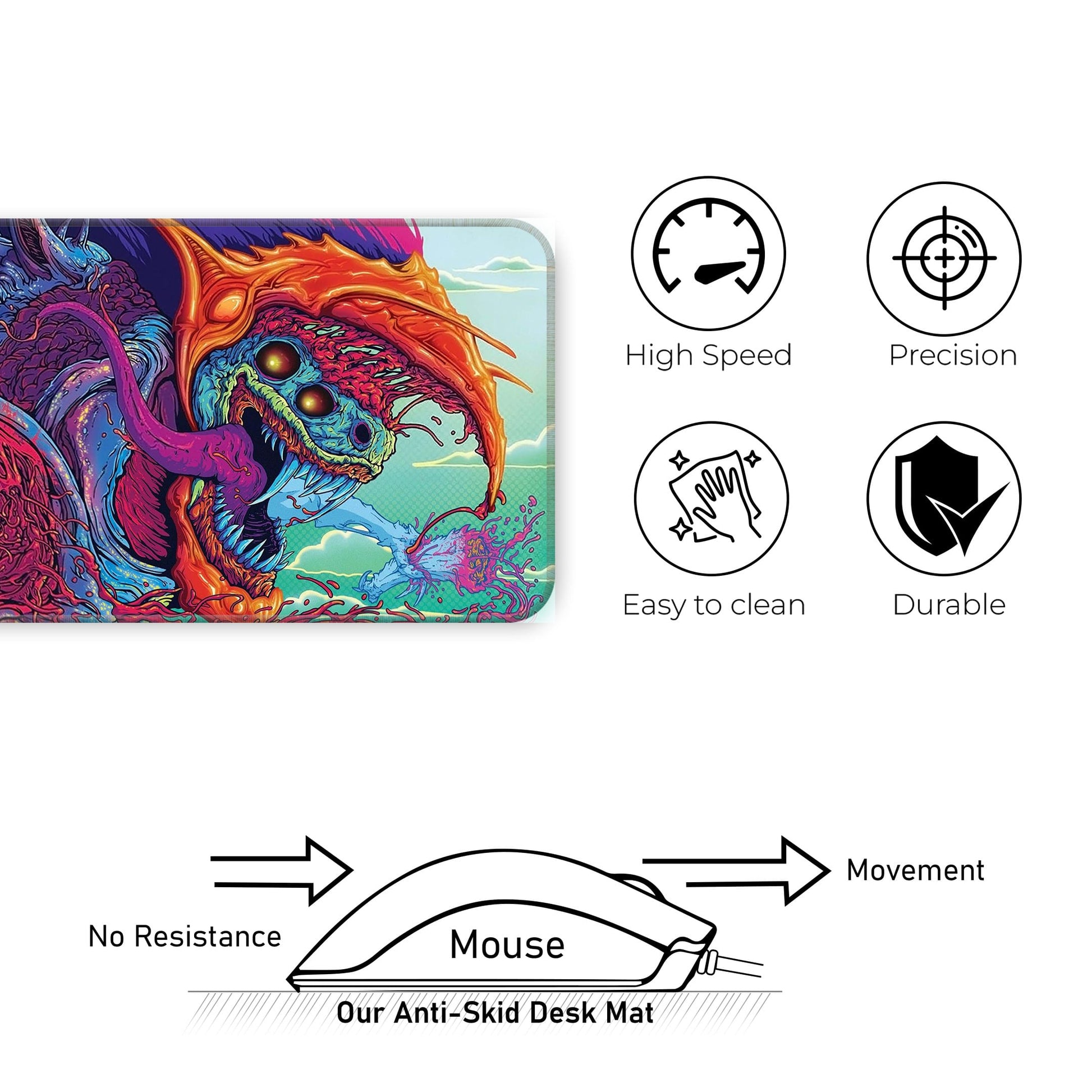 Hyperbeast - I -  E-XL Mousepad image 3