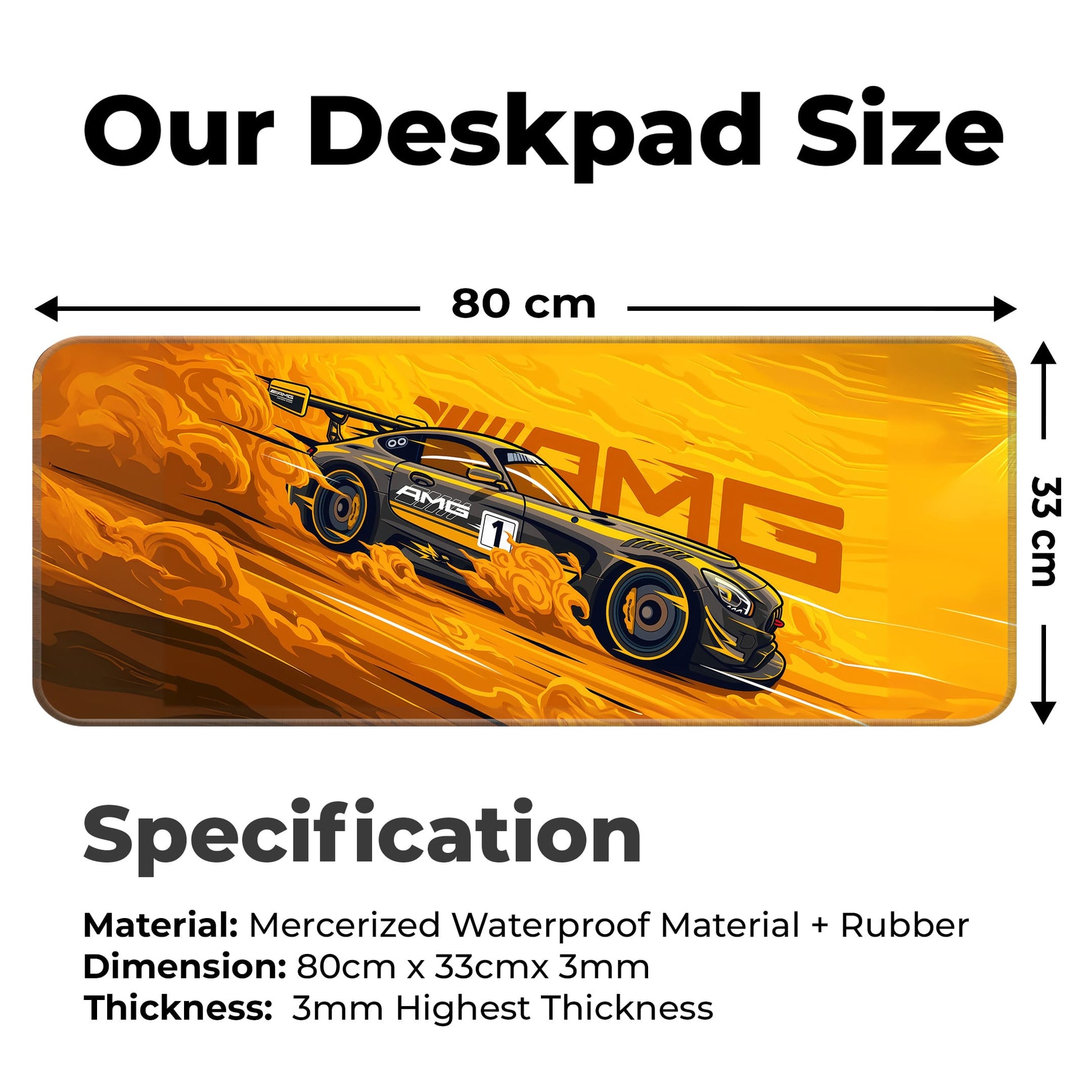 Mercedes AMG - E-XL Mousepad image 1