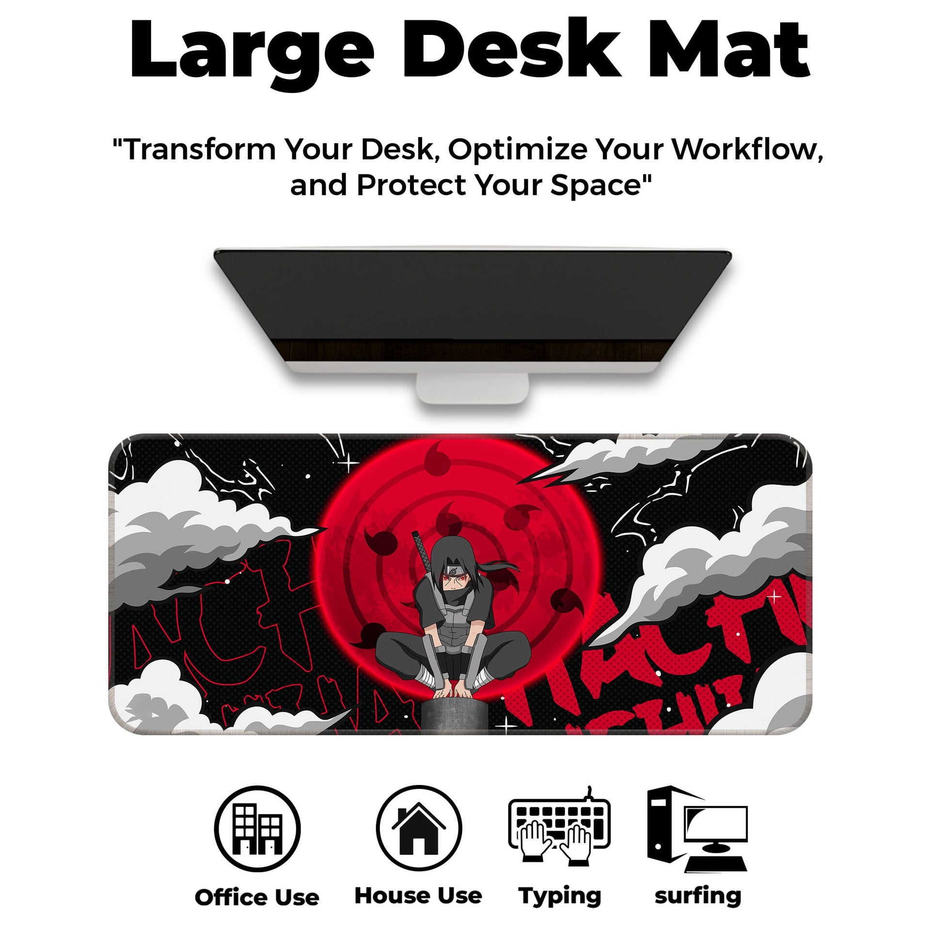 Itachi Uchiha - E-XL Mousepad image 5