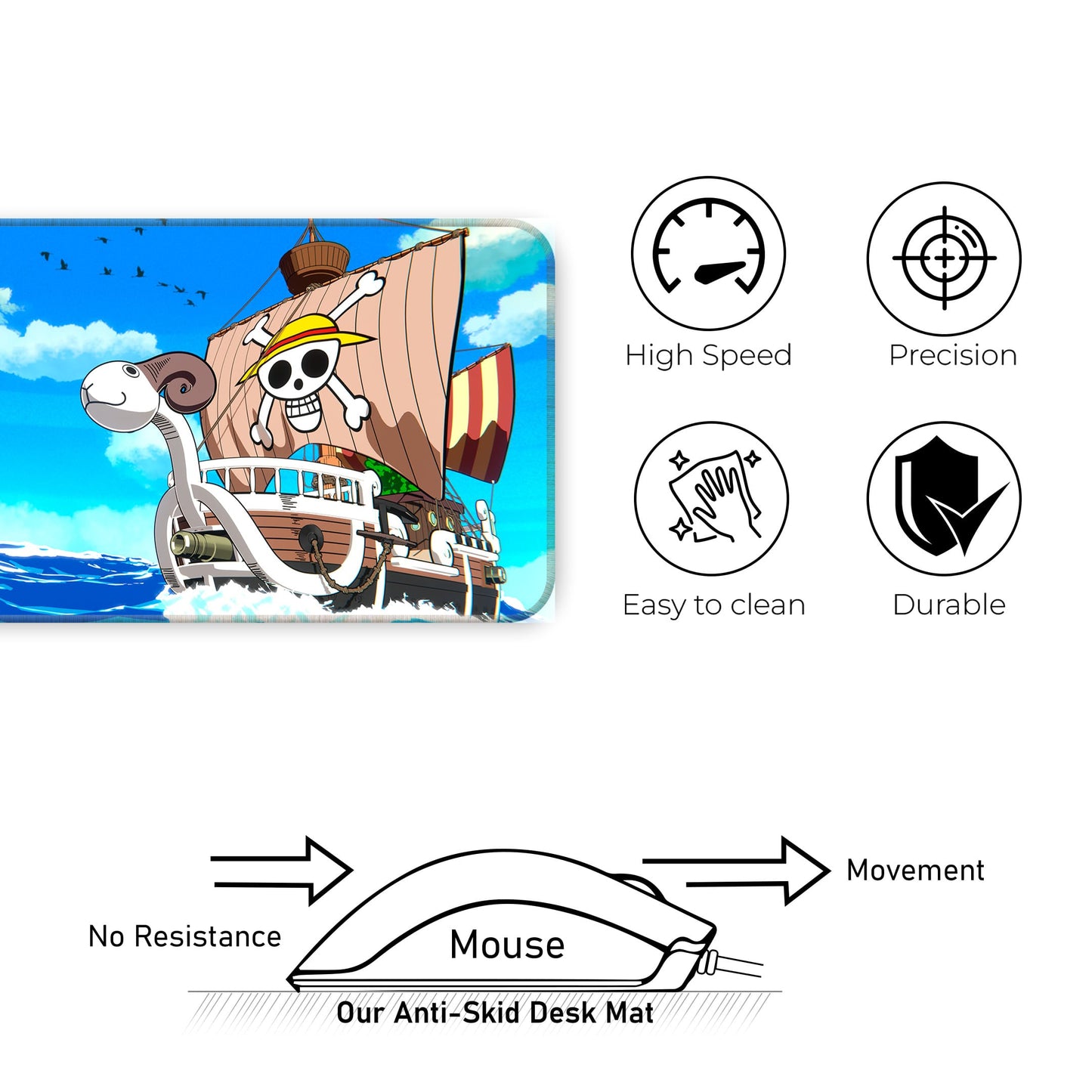 Going Merry - II - E-XL Mousepad image 3
