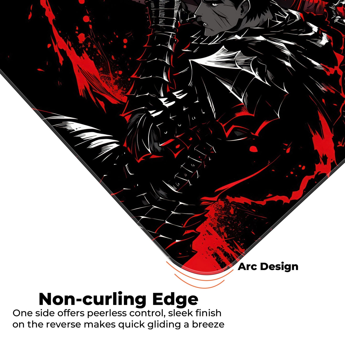 Berserk - Guts - E-XL Mousepad image 4