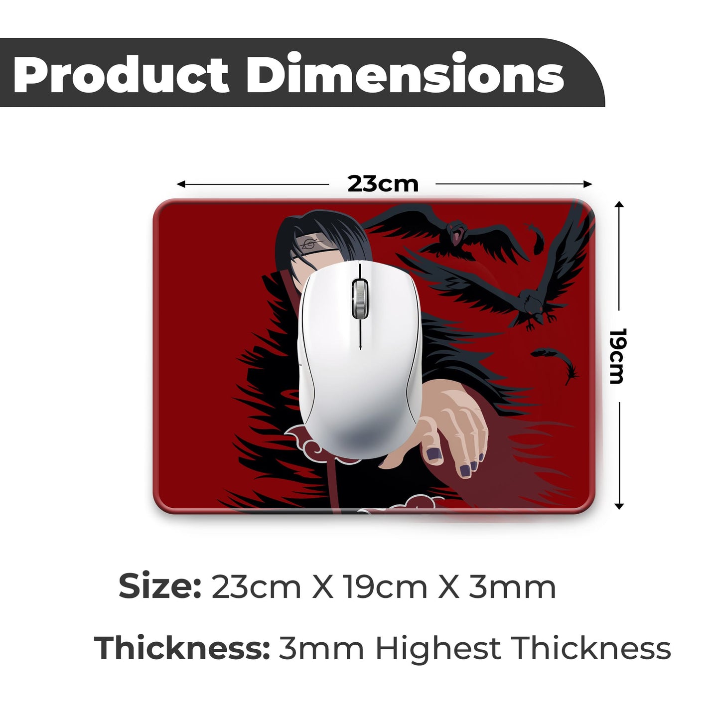 Itachi - S Size Mousepad image 1