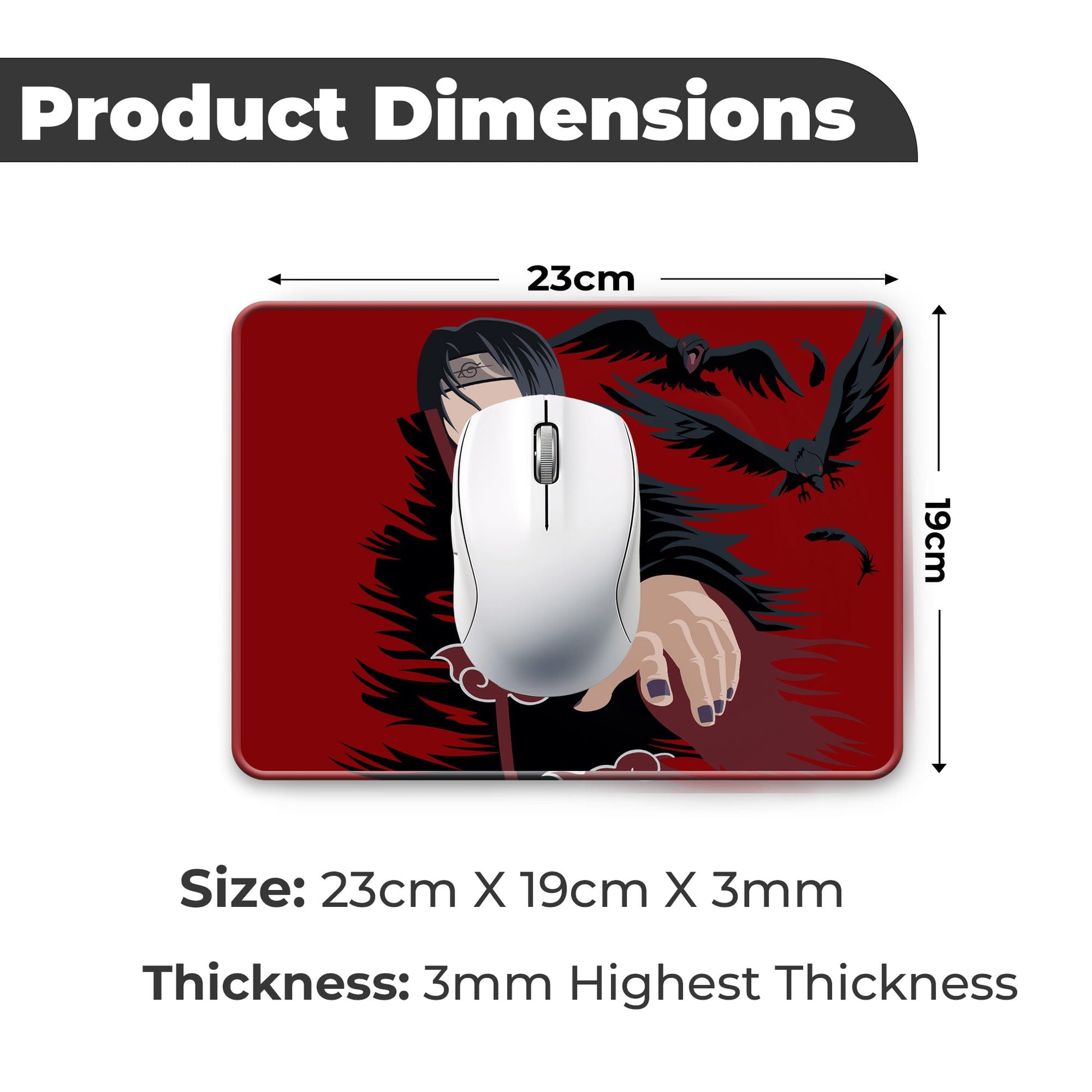 Itachi - S Size Mousepad image 1