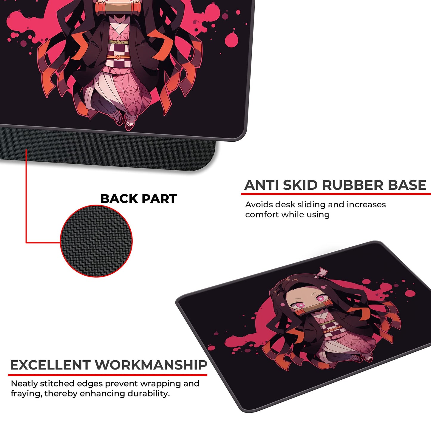 Nezuko  - S Size Mousepad image 3